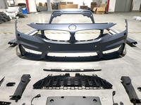 Kit carrosserie style M4 avec pare-chocs avant et arrière pour BMW Série 4 F32 F33 F36 2013-2020, ajustement parfait, conversion, vente en gros