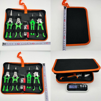 Kit d'outils de jardin Titan en acier et fer, 20 pièces, avec sac de rangement, pelle de taille-haie, entretien des plantes, bonsaï et fleurs