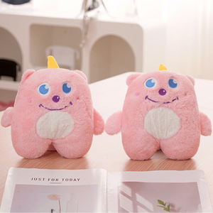 Vente en gros de porte-clés en peluche super doux et amusants de 11 à 30 cm, design mignon, animaux en peluche, jouets anti-stress, rembourrés de coton PP - Product Image 6