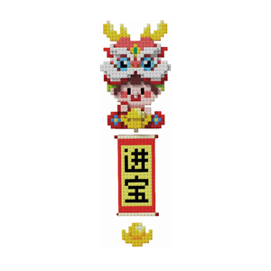 Nhà Máy Cung Cấp DIY 6Mm 8Mm Firefox Pixel Gạch Phim Hoạt Hình Đồ Chơi Quà Tặng Sáng Tạo Động Vật Loạt Xây Dựng Khối Cho Trẻ Em - Product Image 4