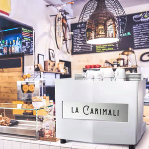 เครื่องชงกาแฟเอสเพรสโซ่แบบกึ่งอัตโนมัติ คาริมาลี รุ่นหัวชงคู่ ขนาด 700x500x480 มม. ทำจากสแตนเลส ใช้ไฟฟ้า กำลังไฟ 2800 วัตต์ - Product Image 2