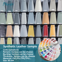 Muestra Gratuita de Tela de Tapicería de Cuero Sintético de PVC para Asientos de Coche, Sofás y Bolsos, Lotes de Material de Cuero de Microfibra PU Rexine
