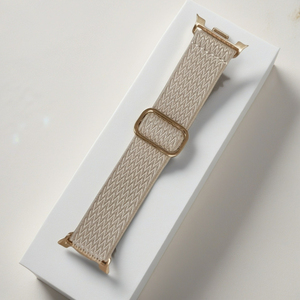 Bracelet de montre en nylon élastique à motif ondulé pour Samsung Galaxy Watch 8 Band 40mm 44mm/8 Classic 46 mm, respirant et tendance, bracelet de 22 mm - Product Image 1
