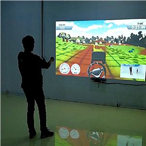 Proyección Interactiva en Tiempo <span class=keywords><strong>Real</strong></span> para Paredes, Equipo de Publicidad para Parques Infantiles Interiores, Más de 30 Jugadores, Tiro con Arco para Tres Jugadores, Educación Escolar - Product Image 1