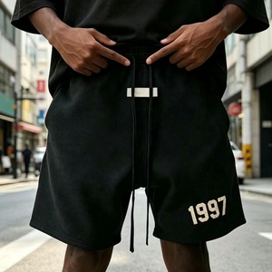 Pantaloncini da uomo <span class=keywords><strong>Fear</strong></span> 1997 2026 in cotone 100% di alta qualità, stile casual da palestra, traspiranti e ad asciugatura rapida, collezioni SS22 FW24 SS25 FW22 con LOGO - Product Image 1