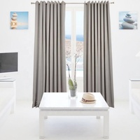 Rideaux occultants modernes de luxe pour chambre à coucher, style tissé, accessoires de montage inclus