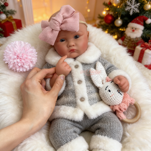 دمى أطفال سيليكون واقعية قابلة للتخصيص بطول 18 بوصة للفتيات مع إمكانية تخصيص لون البشرة والشعر والإكسسوارات - Product Image 1