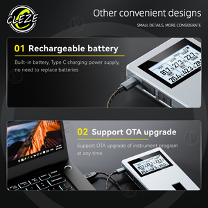 CLEZE, Herramientas para vehículos, película Solar automática, medidor de transmisión Uv, película de ventana de coche, probador de tinte de ventana de transmitancia - Product Image 4