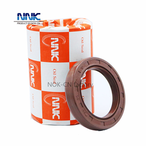 NNK Shaft Oil Seal 3 Lips NBR/FKM Rubber Seal With Spring With Corrugated Thread TG4 oil seal