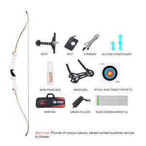 2024 Takedown Metal Recurve Boog & Pijl Boogschieten Apparatuur Jacht Accessoires Boog En Pijl Beginner Schieten Jacht