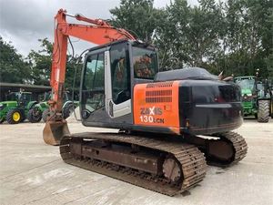 Excavatrice Hitachi ZX130 d'occasion de 13 tonnes, origine Japon, bon état, Zaxis130 en vente avec composants de transmission et de roulement - Product Image 6
