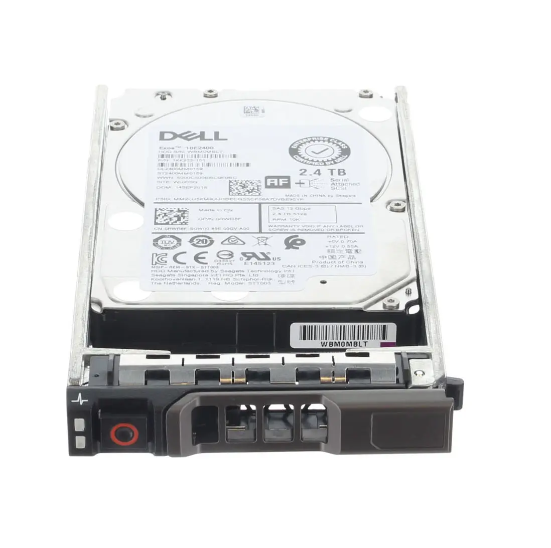 X7NC4 ST2400MM0159 1XK233-157 2.4TB 2.5in SFF 12Gbps 10K 4Kn SAS HDD