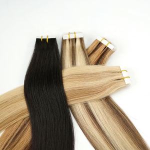 New Arrival <b>Seamless</b> Virgin <b>Hair</b> <b>Extensions</b> Invisible Brazilian Cuticle <b>Hair</b> Injected Tape-In Technology Machine Double Weft - Product Image 4