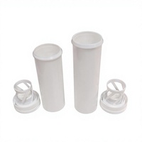 Tube en plastique PP 29*99mm pour comprimés effervescents avec dessiccant et bouchon spiralé – Vente en gros personnalisée