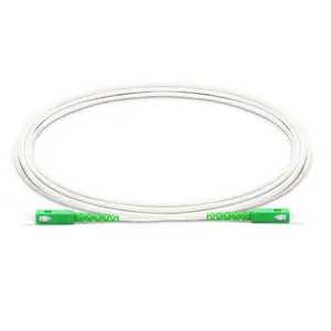 <span class=keywords><strong>Cordon</strong></span> de bain de basage FTTH SC apc SC apc 9/125, simple G657A1 SM 3.0mm, LSZH sx blanc - Product Image 1