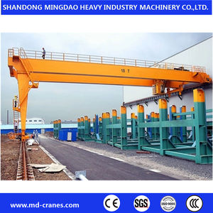 เครนกึ่งโครงเหล็กพร้อมรางและรอกสลิงไฟฟ้าแบบยุโรป - Product Image 4