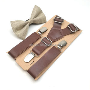 <span class=keywords><strong>Bretelle</strong></span> elastiche personalizzate <span class=keywords><strong>con</strong></span> bandiera americana e papillon per uomo - Product Image 1