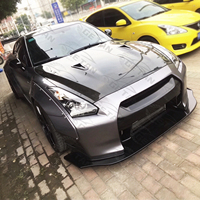 Capot avant en fibre de carbone style OEM pour Nissan GTR R35, installation facile