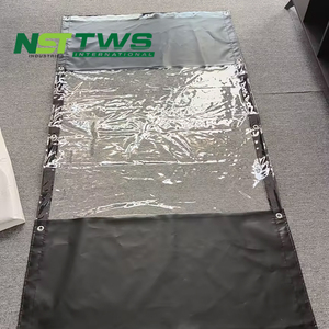 Panneaux transparents en vinyle PVC rouleau en plastique rouleau aveugle extérieur tissu rideau transparent ombre de <span class=keywords><strong>terrasse</strong></span> pour portes - Product Image 4