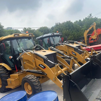 Chargeuse-pelleteuse CAT 420F, moteur puissant C44, équipement de construction multifonctionnel pour le creusement et le chargement