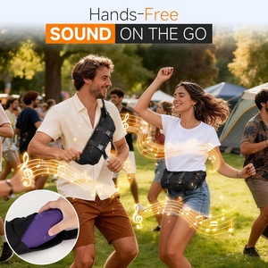 Universal Portable Speaker Crossbody Bag Adjustable Belt Bag Waist Pouch for <strong>JBL</strong> Pulse 2/3/4/5 for Charge <strong>Essential</strong> 2/3/4/5/<strong>6</strong> - Product Image 6