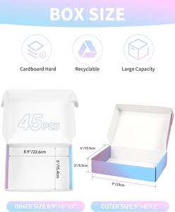 Tasse soucoupe Fruits secs femmes sous-vêtements fête détergent paillettes balle de Golf postal acheter robes enveloppantes boîtes d'emballage carrées abordables - Product Image 2