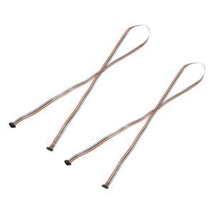 Cable plano de cinta arcoíris Meccanixity, paso de 2,54 mm, 10 pines, conector dual hembra para proyectos industriales y de bricolaje - Product Image 2
