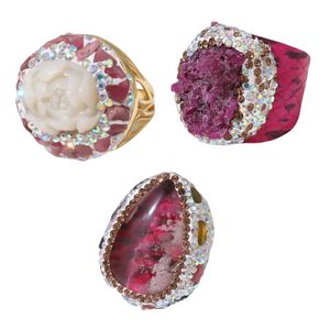 Thời Trang Nổ 925 Bạc Kim Retro Drop Shipping Dầu Không Thường Xuyên Hình Học Vòng Cao Cấp Tính Khí Vòng Trang Sức Cho Phụ Nữ Cô Gái - Product Image 1