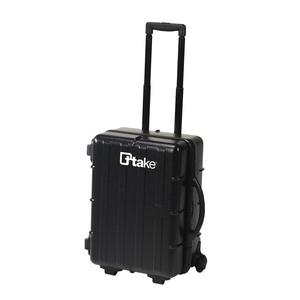 Valise à outils professionnelle antichoc en ABS avec roulettes et poignée pour le rangement et le transport - Product Image 1