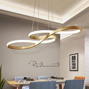 <span class=keywords><strong>BAHE</strong></span> sur mesure nouveau livraison directe lustres Led modernes luxe or pendentif lumières salle à manger salon maison éclairage lustre - Product Image 6