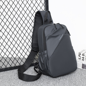 Sac à bandoulière unisexe décontracté en nylon grande capacité, sac de poitrine léger pour voyage et sport en plein air - Product Image 4