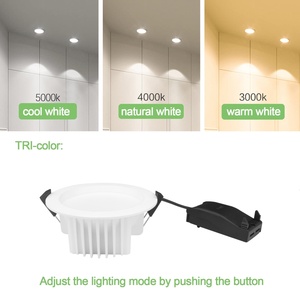 Faretto LED da Incasso Europeo 12W 3CCT SAA, Lampada per Casa, Hotel, Soggiorno, Camera da Letto, Illuminazione Commerciale Dimmerabile IP44 - Product Image 4