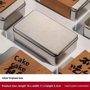 Caja Rectangular Hermética Personalizada para Pastel <span class=keywords><strong>de</strong></span> Piña, Galletas, Postres, Empaque <span class=keywords><strong>de</strong></span> Alimentos, Personalizable para Navidad - Product Image 6