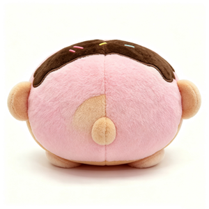 Peluche de mono donut personalizado, juguete de peluche de donut, peluche de animal comestible, peluche de mono, peluche de postre - Product Image 3