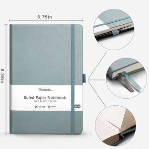 High Quality Leather A5 Print on Demand Notebook <b>Journal</b> with Thermal Binding and Custom Logo for Office School Business - Product Image 4