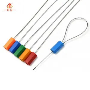 AG-C003 Self-locking pull ketat zip tie 1.8mm keamanan Kontainer kunci kawat segel