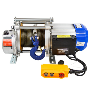 1 Ton Multifunction Steel Electric Wire Rope <strong>Winch</strong> New Condition 220V 380V <strong>Motor</strong> for Hotels and Mines - Product Image 4