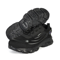 Chaussures de sécurité OEM Fly Knit à embout d'acier, bottes de travail légères, semelle intermédiaire en Kevlar, semelle extérieure en TPR, fournisseur en gros