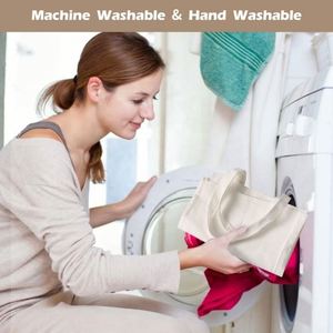 Bolsas Tote Modernas de Verano para Sublimación, Impresión en Pantalla, Lienzo en Blanco Reutilizable y Lavable para Manualidades DIY - Product Image 6