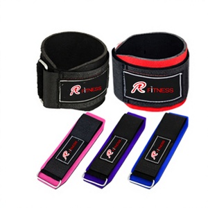 En gros, Sangles réglables en cuir pour poignets et chevilles, pour la musculation des adultes, avec rembourrage pour haltères et bandes de maintien pour poignets - Product Image 1