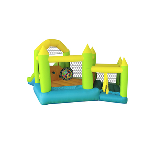 Inflatable bouncy nhà Playhouse với Inflatable lâu đài thể thao quả bóng và bóng rổ trò chơi phi tiêu mục tiêu trò chơi - Product Image 1