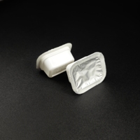 Contenant en plastique mini jetable en blister pour sauce, mayonnaise et vinaigrette, en matériau PP Sulide