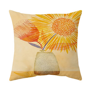 <span class=keywords><strong>Cuscini</strong></span> moderni <span class=keywords><strong>per</strong></span> la casa e l'hotel con alberi di cocco che disegnano a mano la tecnica di cucitura di arte digitale - Product Image 6