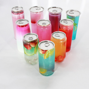 Botella de bebidas 2020 reciclada con tapa fácil de abrir, botella de plástico transparente personalizada, nueva - Product Image 6