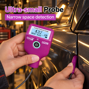 LS238 <b>External</b> Probe Coating Thickness Meter 0-3500μm for Car Paint and Galvanized Zinc Testing - Product Image 2