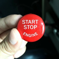 Bouton de démarrage/arrêt du moteur rouge JDMotorsport88 pour BMW Série E 1 3 5 6 Série E82 E87 E88 E90 E92 E60 E63 X1 X3 X5 E83 E84 E70 E71