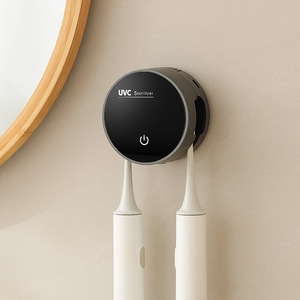 <span class=keywords><strong>Portatile</strong></span> <span class=keywords><strong>UV</strong></span> spazzolino da denti <span class=keywords><strong>sterilizzatore</strong></span> 60 °C asciugatura ad aria calda antibatterico disinfezione parete Design per la casa spazzolino da denti - Product Image 6