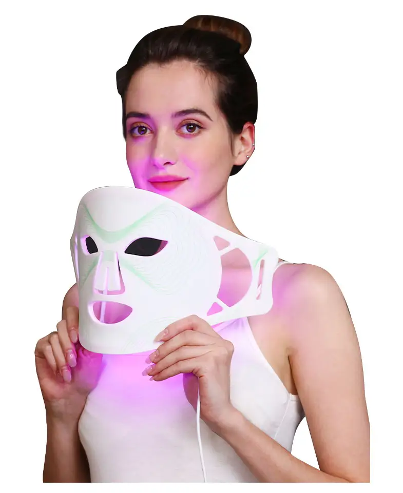 Hot Selling Wholesale Silicone Material 7 Color Led Beauty Facial Skin Care Mask