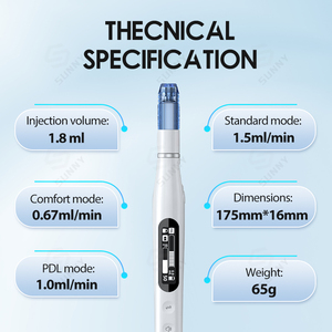 หัวฉีดยาชาไฟฟ้าไร้สายพร้อมจอแสดงผล LCD อุปกรณ์การรักษาช่องปากและอุปกรณ์เสริม - Product Image 5