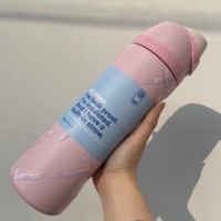 Gourde isotherme de sport 24oz en acier inoxydable 304 à double paroi, haute qualité, anti-fuite, avec paille, écologique